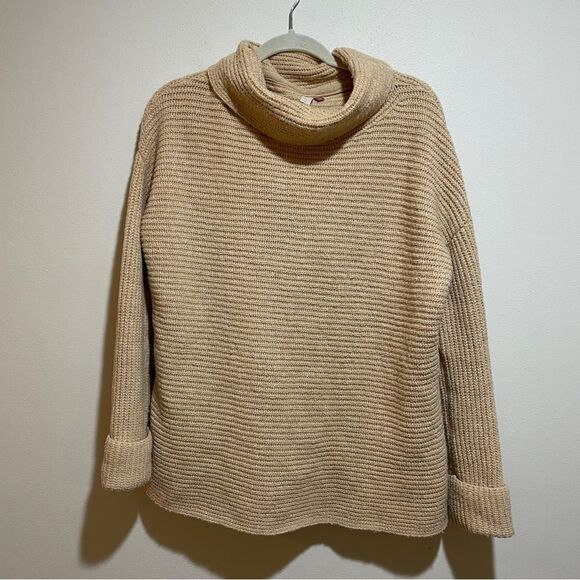 Anthropologie Pilcro Oversized Cowl Neck Chunky Super Soft Cozy Sweater Small - Picture 4 of 12